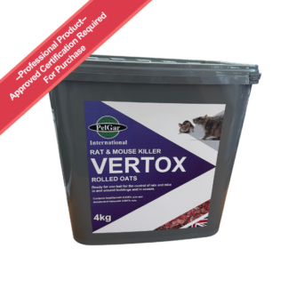 Vertox Rolled Oats Rat Poison 4kg