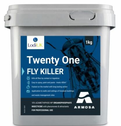 Twenty one fly killer