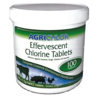 agrichlor disinfectant chlorine tablets