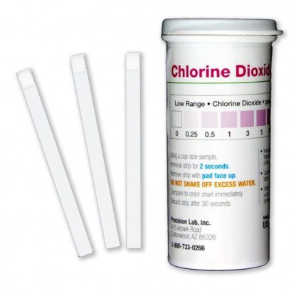 Residual test strips and bottle