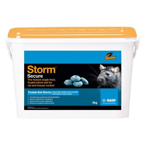 Storm Secure Blocks Poison 3kg AFS Supplies