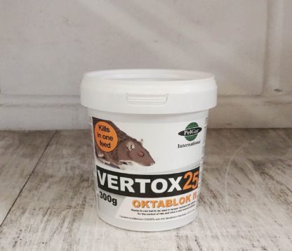 Vertox 25 rat poison