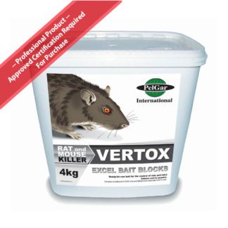 Vertox excel rat bait
