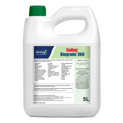 Gallup Biograde 360 disinfectant